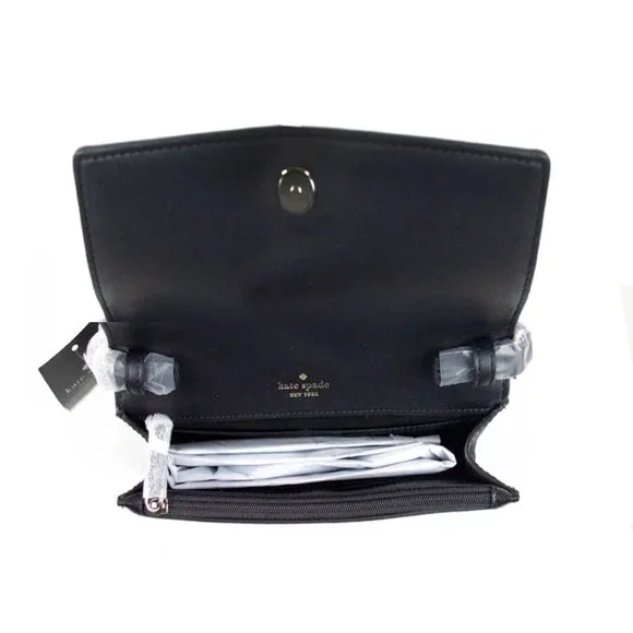 Kate Spade Black Perry Wallet on String - Picture 9 of 12